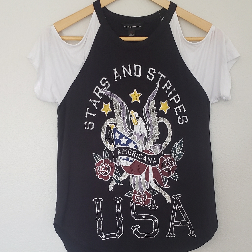 💥2/$15 Rock & Republic Stars and Stripes